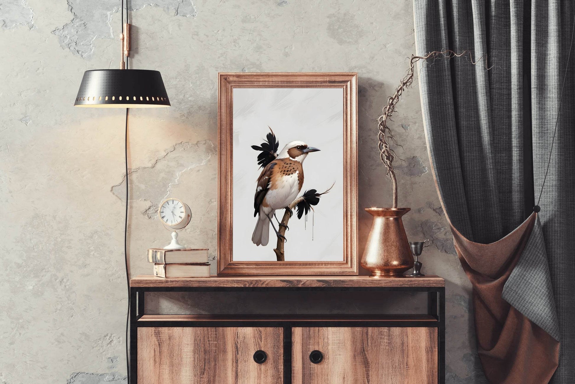 Painting of Kookaburra Bird Wall Art - beink online art store