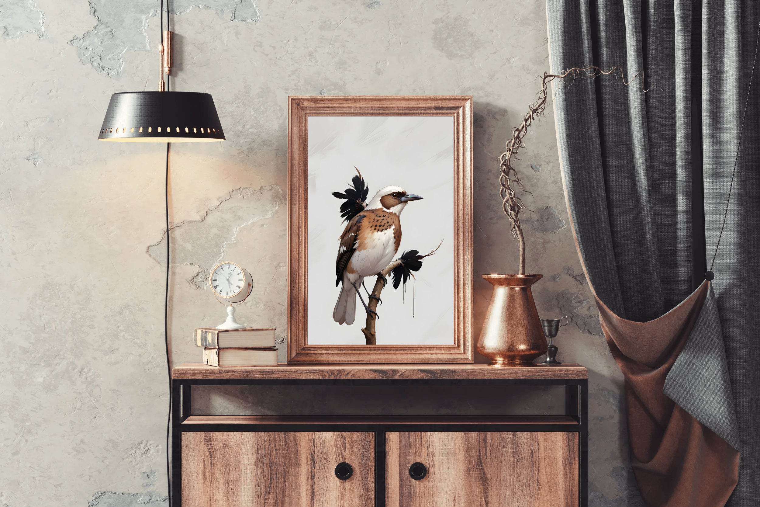 Painting of Kookaburra Bird Wall Art - beink online art store