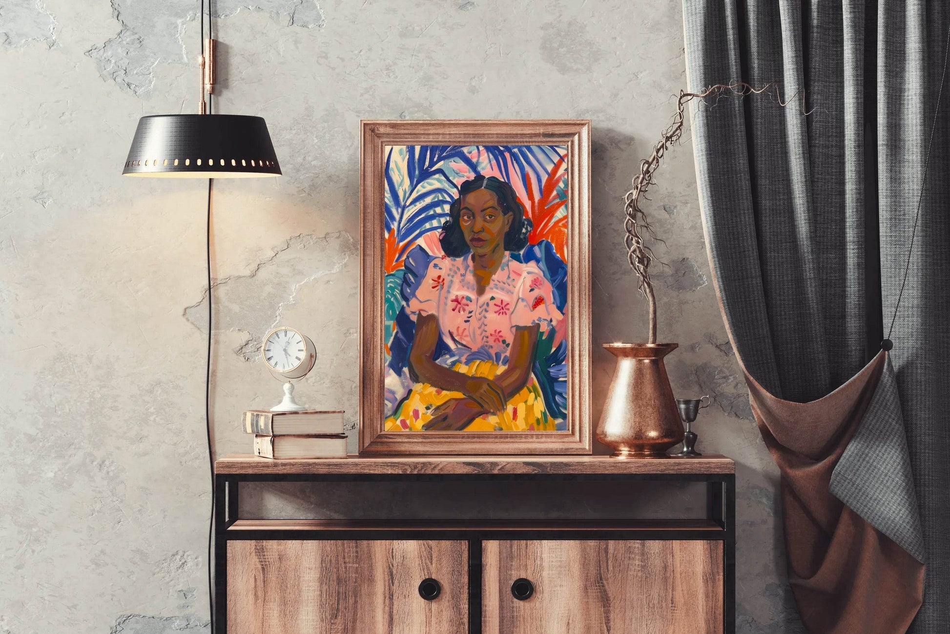 Africa Women Wall Art - beink online art store