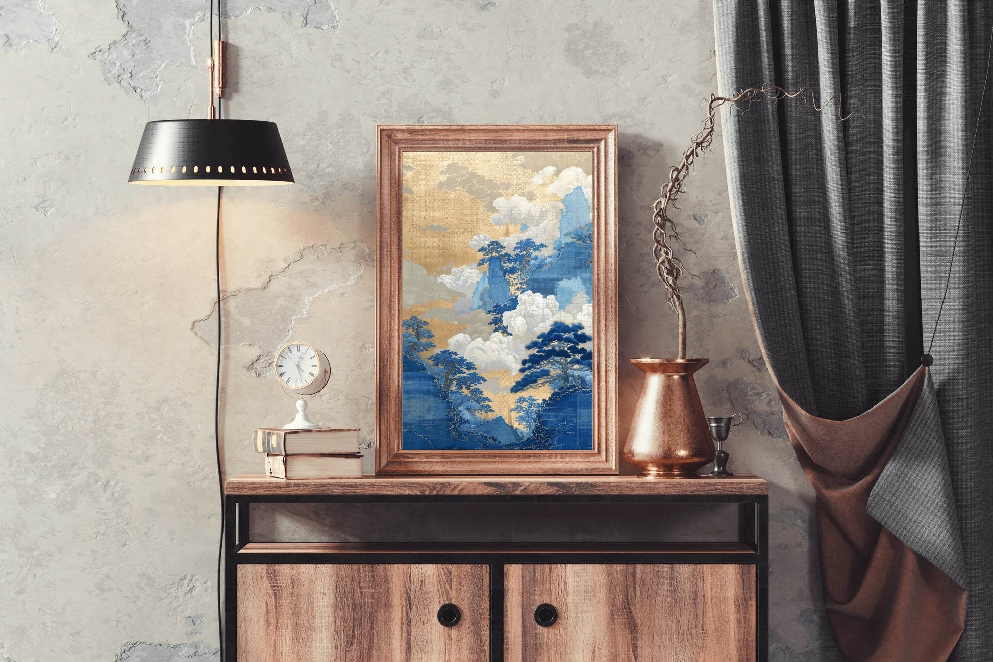 Bonsai Trees Painting Wall Art - beink online art store