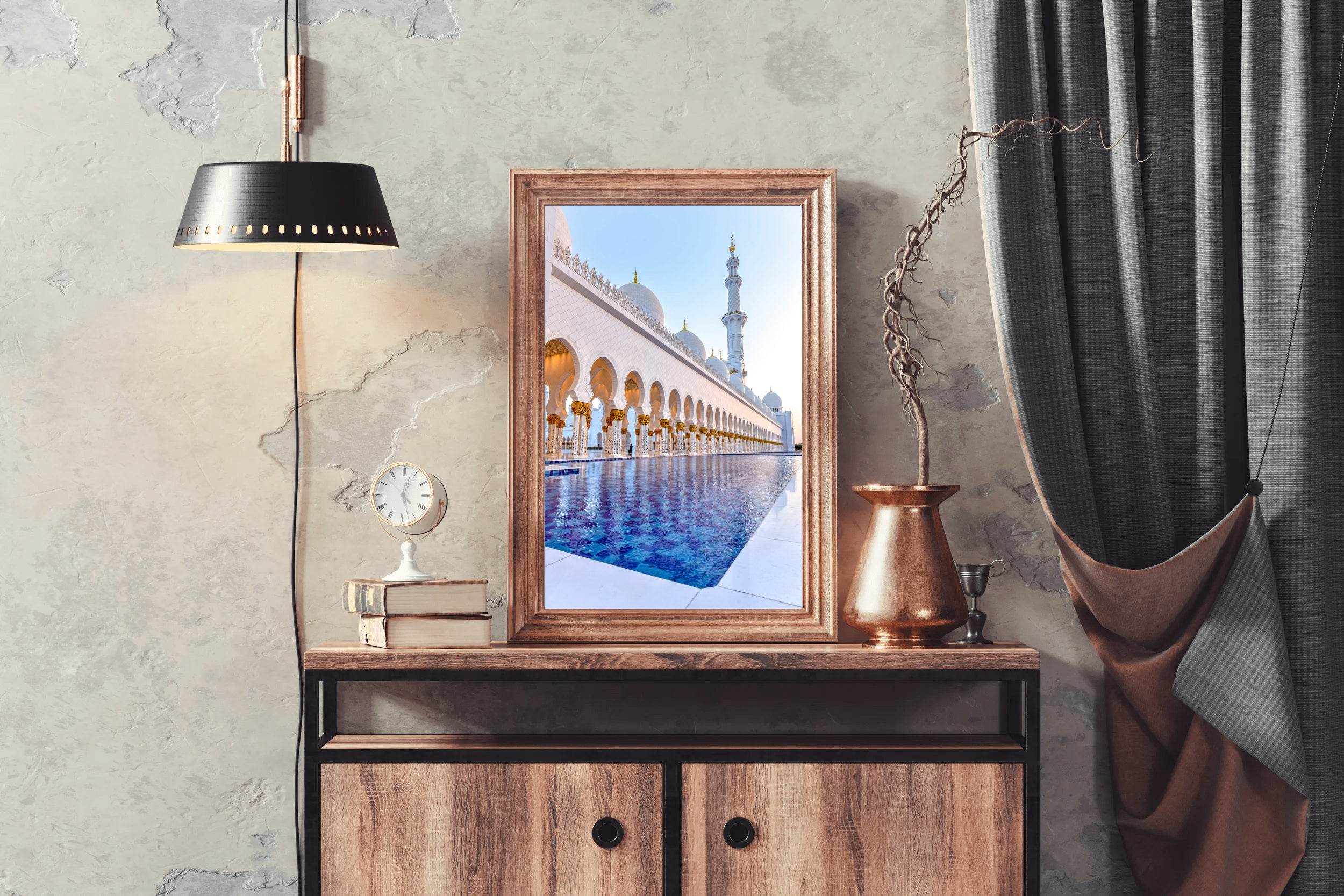Tranquility of the Mosque Wall Art - beink online art store