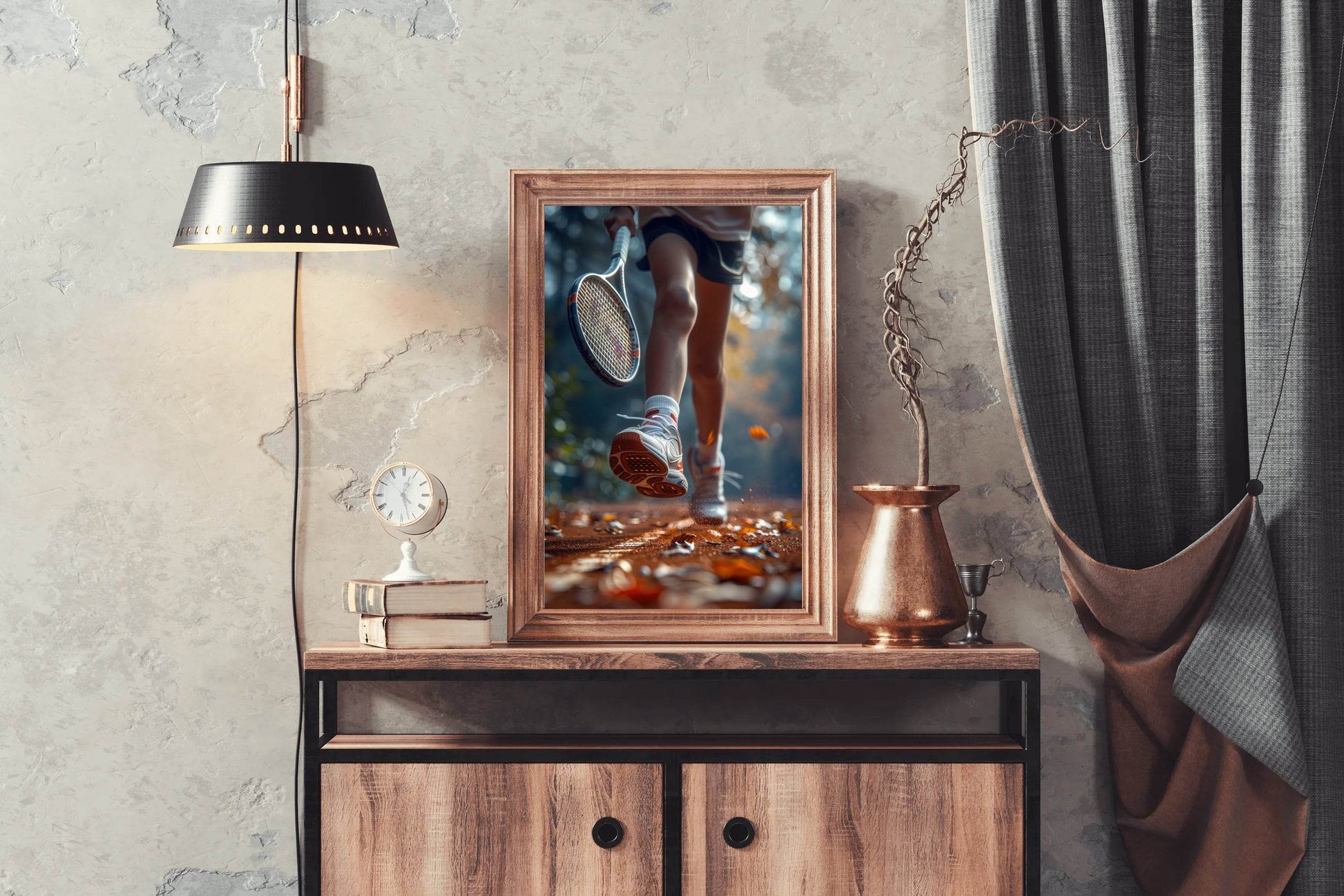 Sports Shoes For Tennis Wall Art - beink online art store