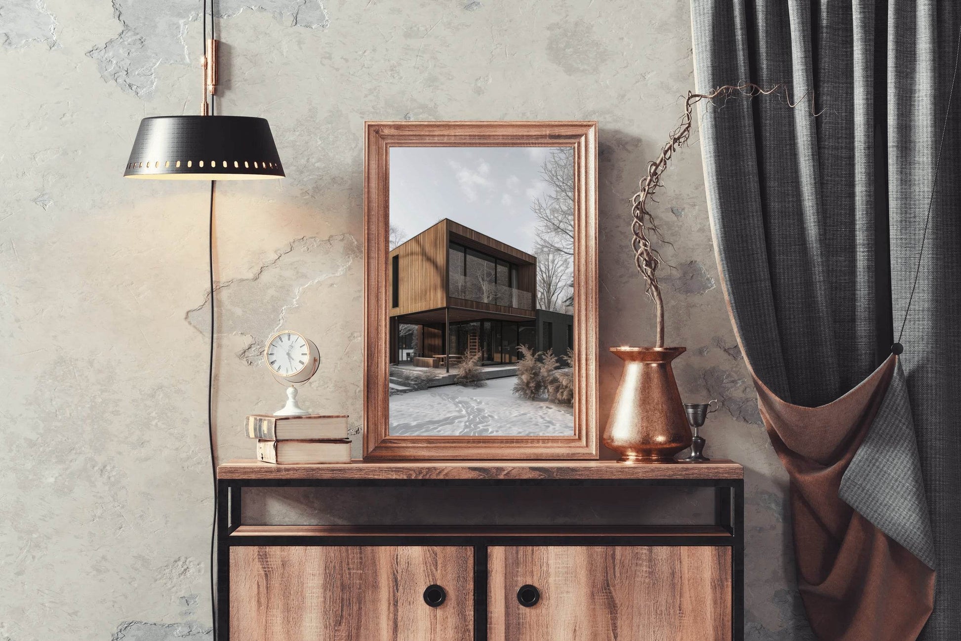 Farnsworth House Wall Art - beink online art store