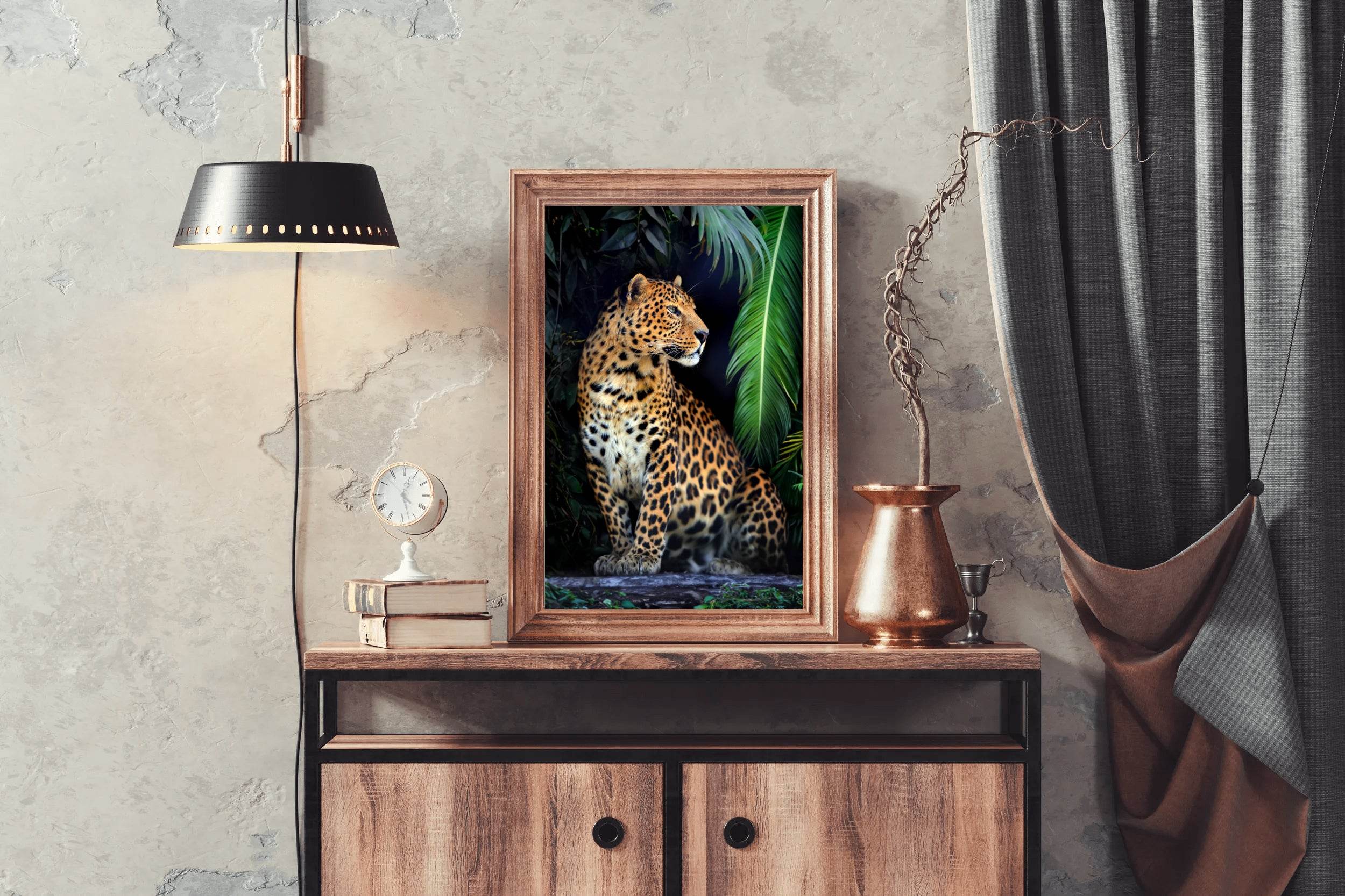 Indochinese Leopard Wall Art - beink online art store