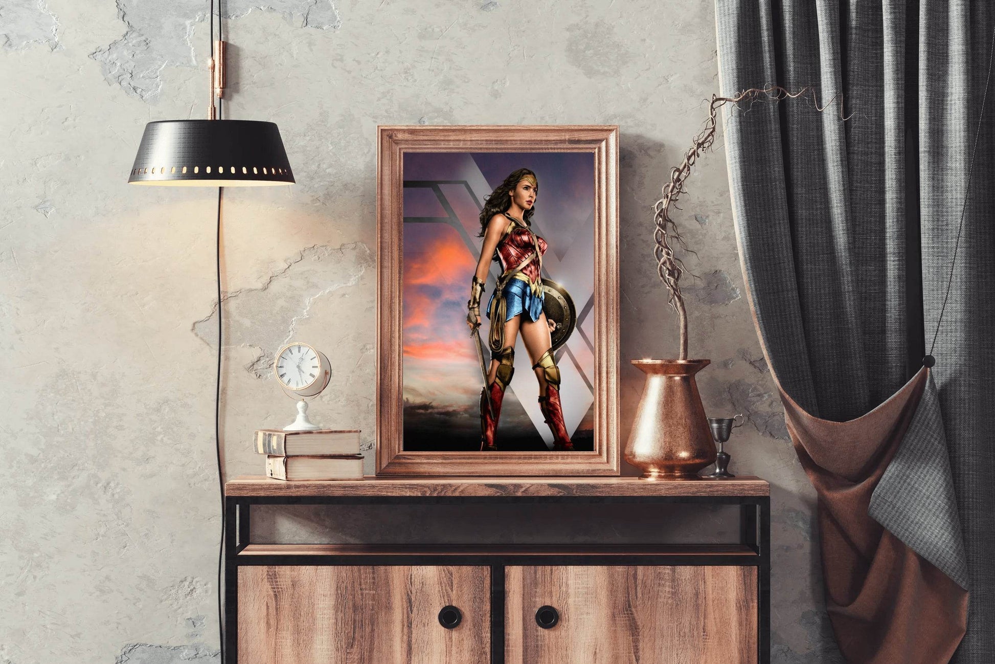 Wonder Women Justice League Wall Art - beink online art store