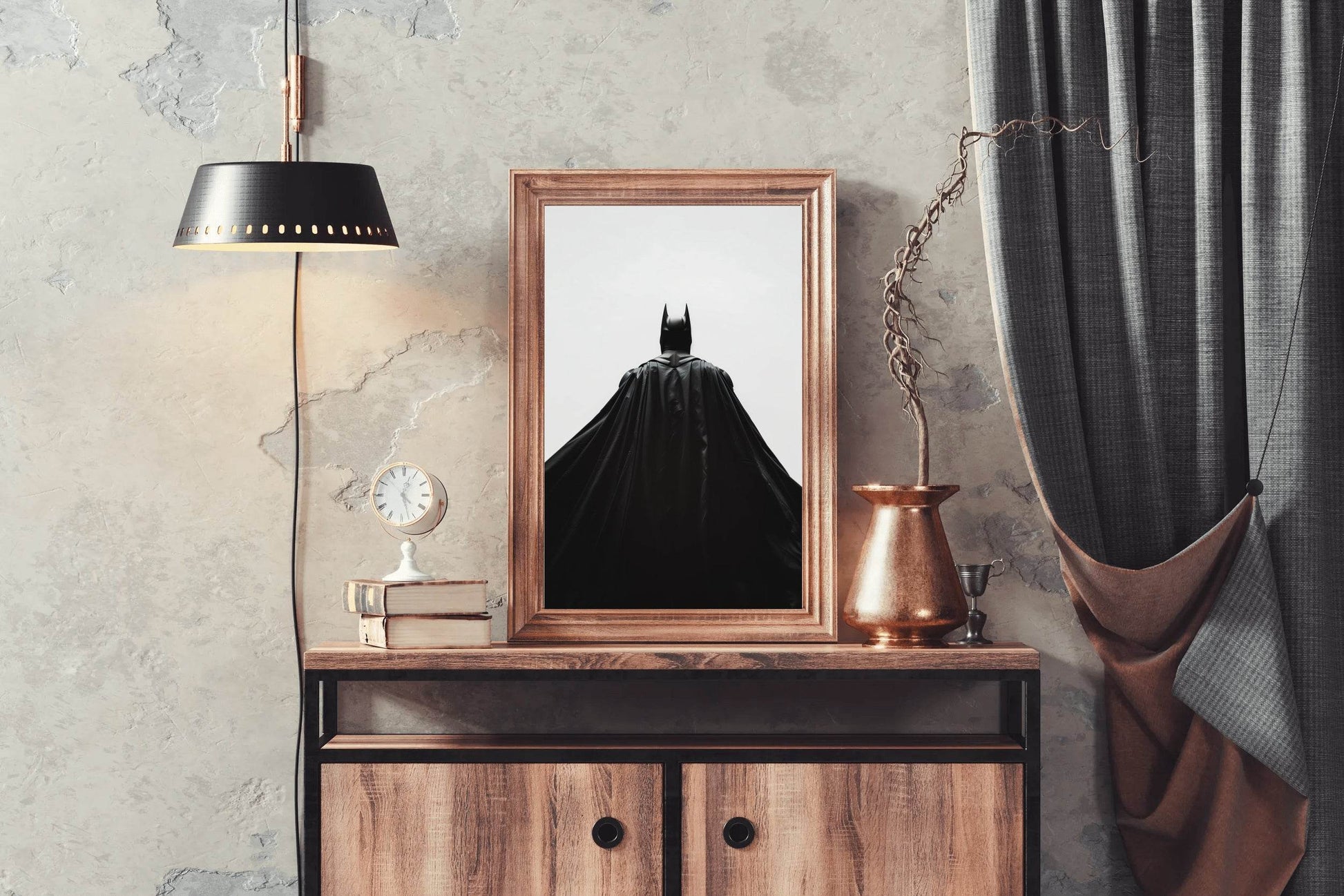 Dark Knight Silhouette Batman Wall Art - beink online art store