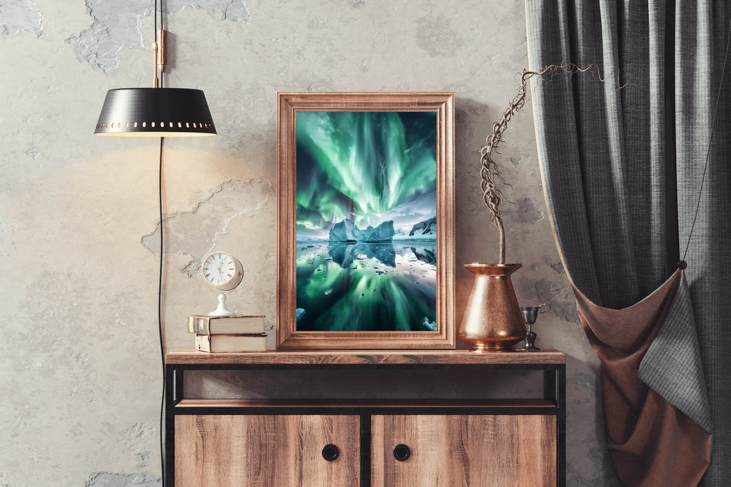 Arctic Lights Reflected Wall Art - beink online art store