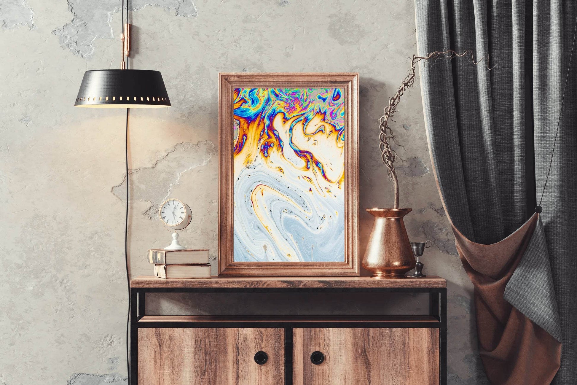 Liquid Marble Abstract Wall Art - beink online art store