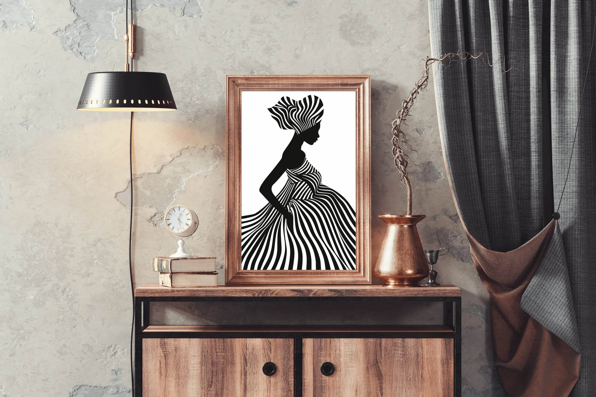 Black Love Wall Art - beink online art store
