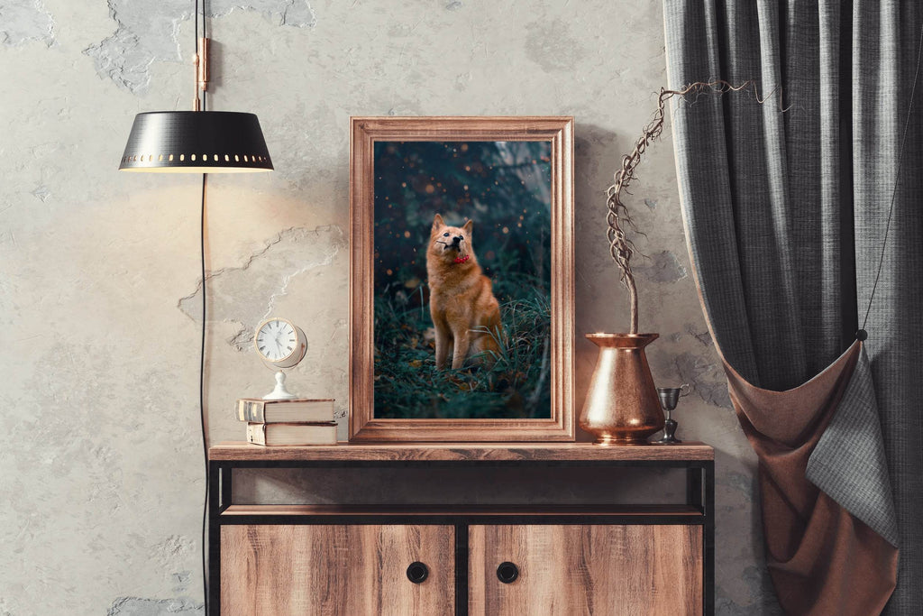 Finnish Spitz Animal Wall Art - beink online art store