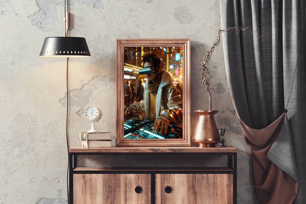 Cyberpunk Digi VR Wall Art - beink online art store