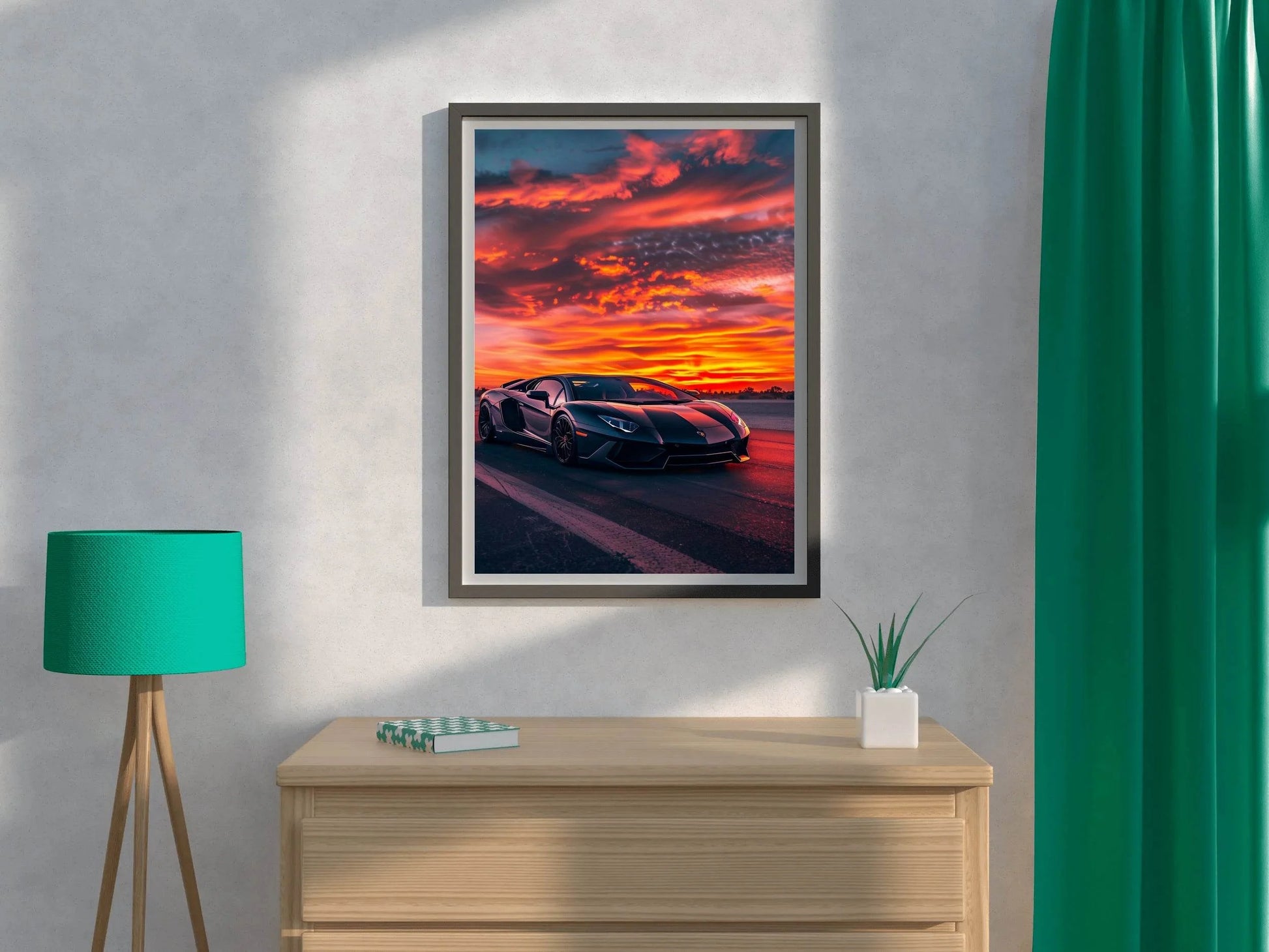 Lamborghini Huracon Wall Art - beink online art store