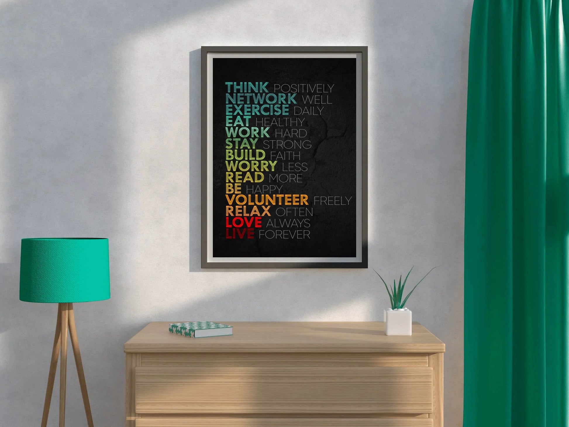 Life Hack Motivational Wall Art - beink online art store