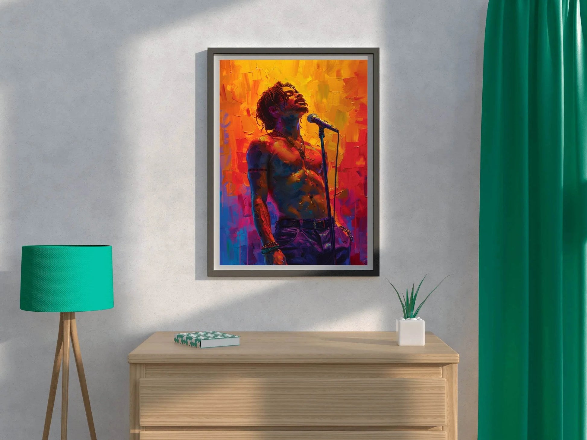 Drag King Performing Wall Art - beink online art store