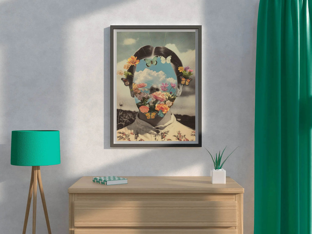 The Face Of A Girl Without A Face Wall Art - beink online art store