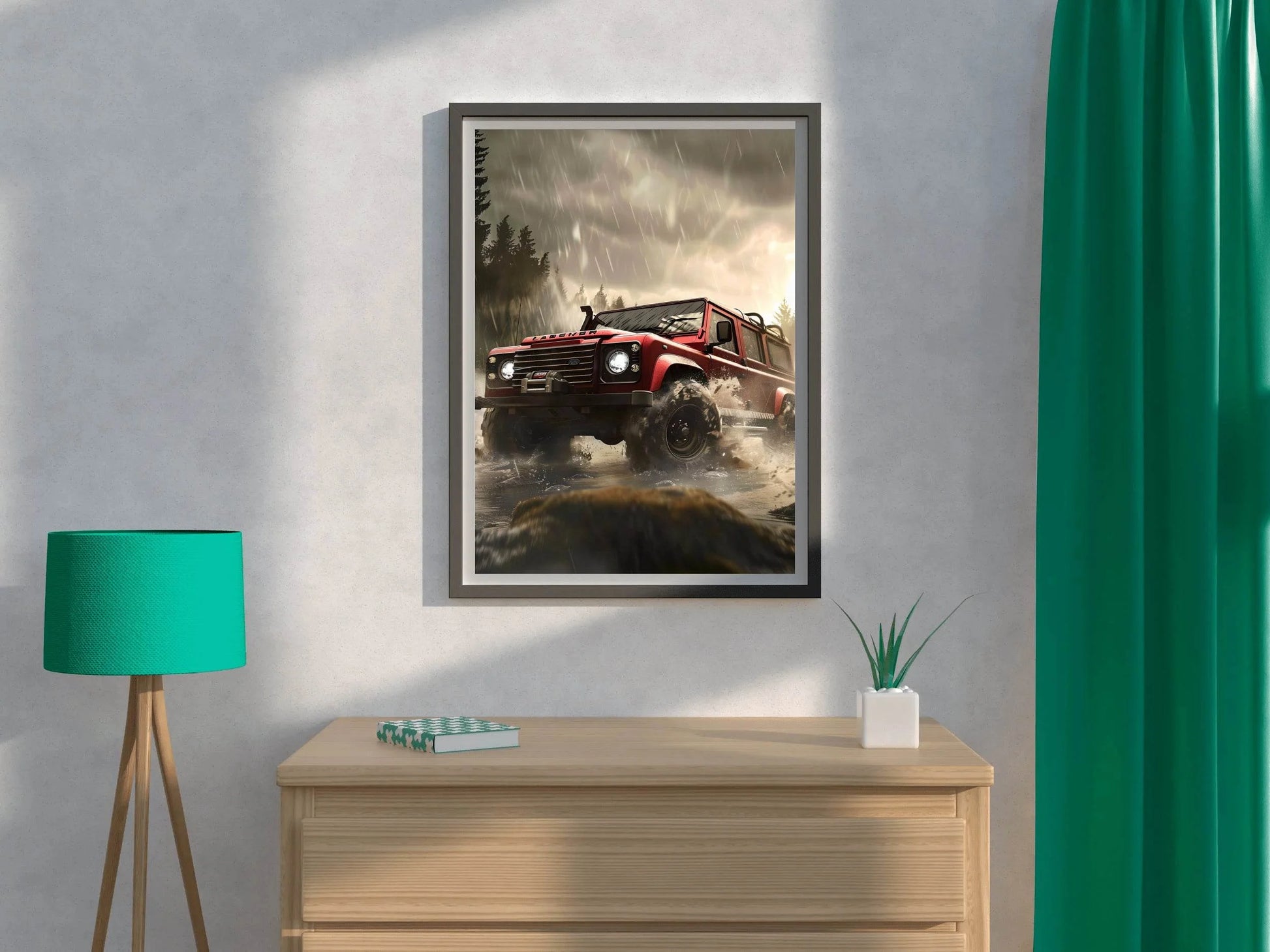 LandRover Off Road Wall Art - beink online art store