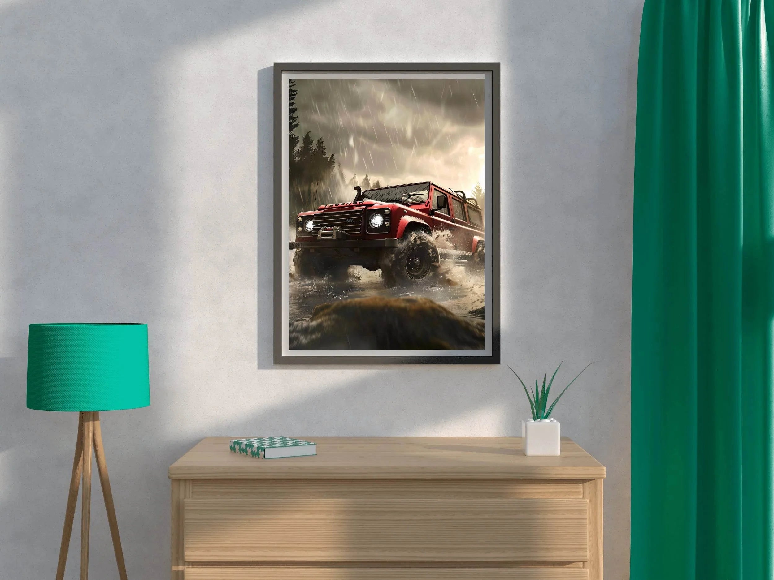 LandRover Off Road Wall Art - beink online art store