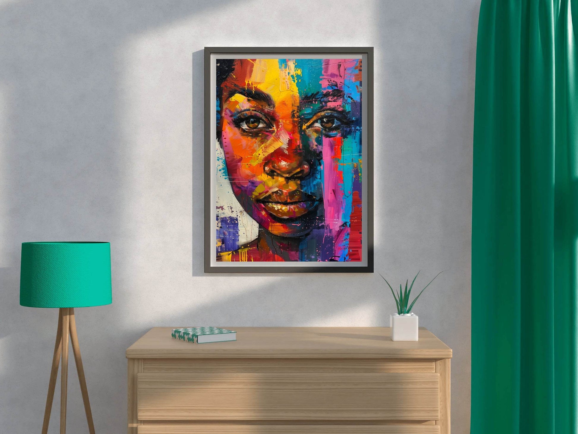African Woman Wall Art - beink online art store