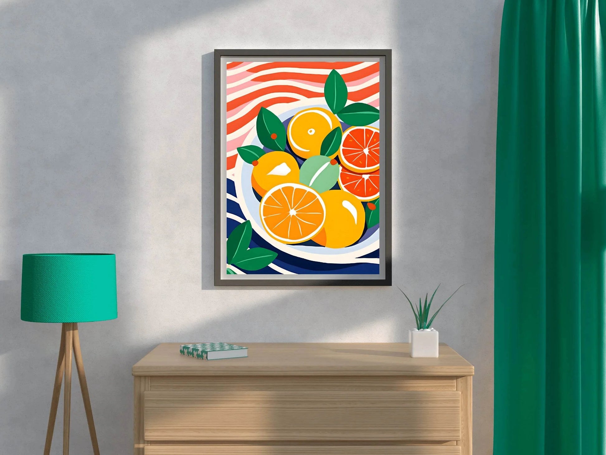 Red And Yellow Orange Painting - beink online art store
