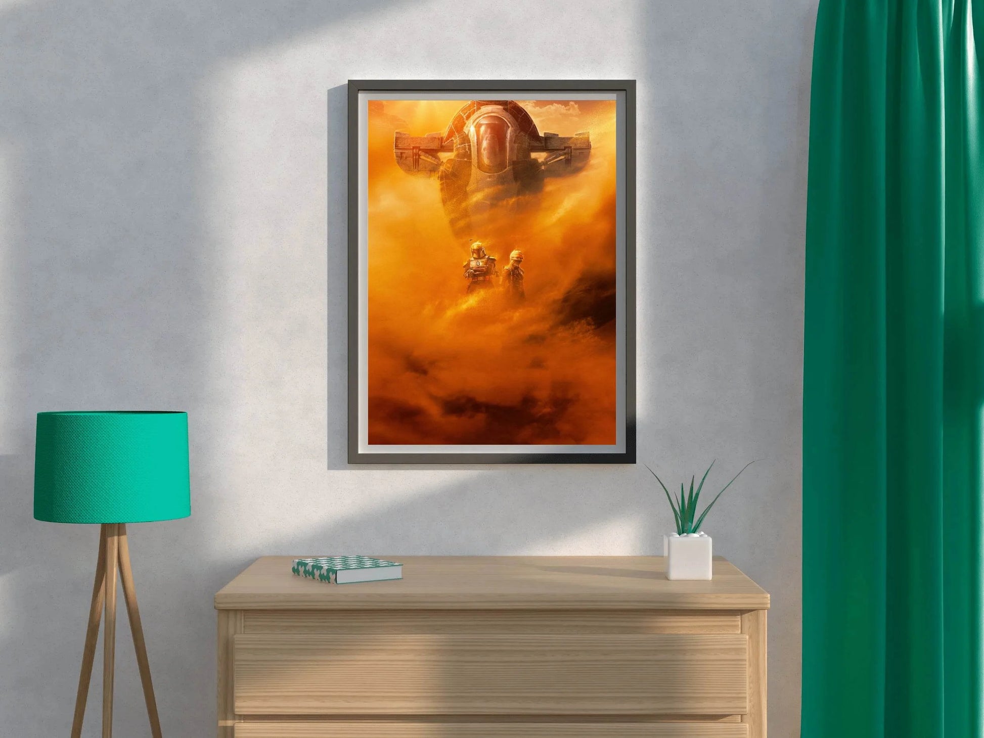 Star Wars The Book of Boba Fett Wall Art - beink online art store