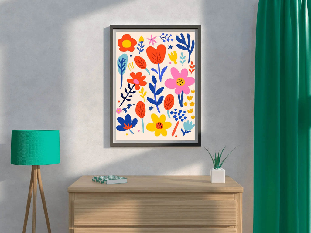Painting Marigolds Wall Art - beink online art store