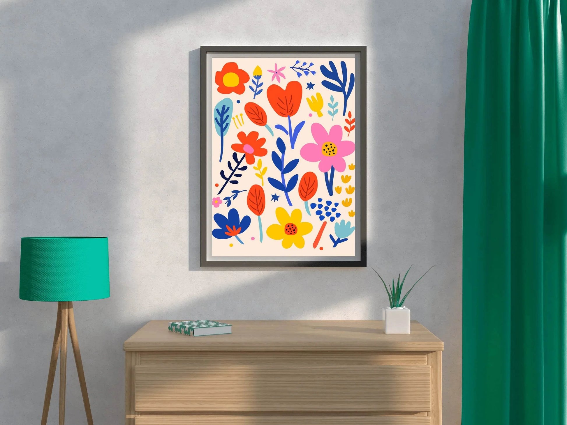 Painting Marigolds Wall Art - beink online art store