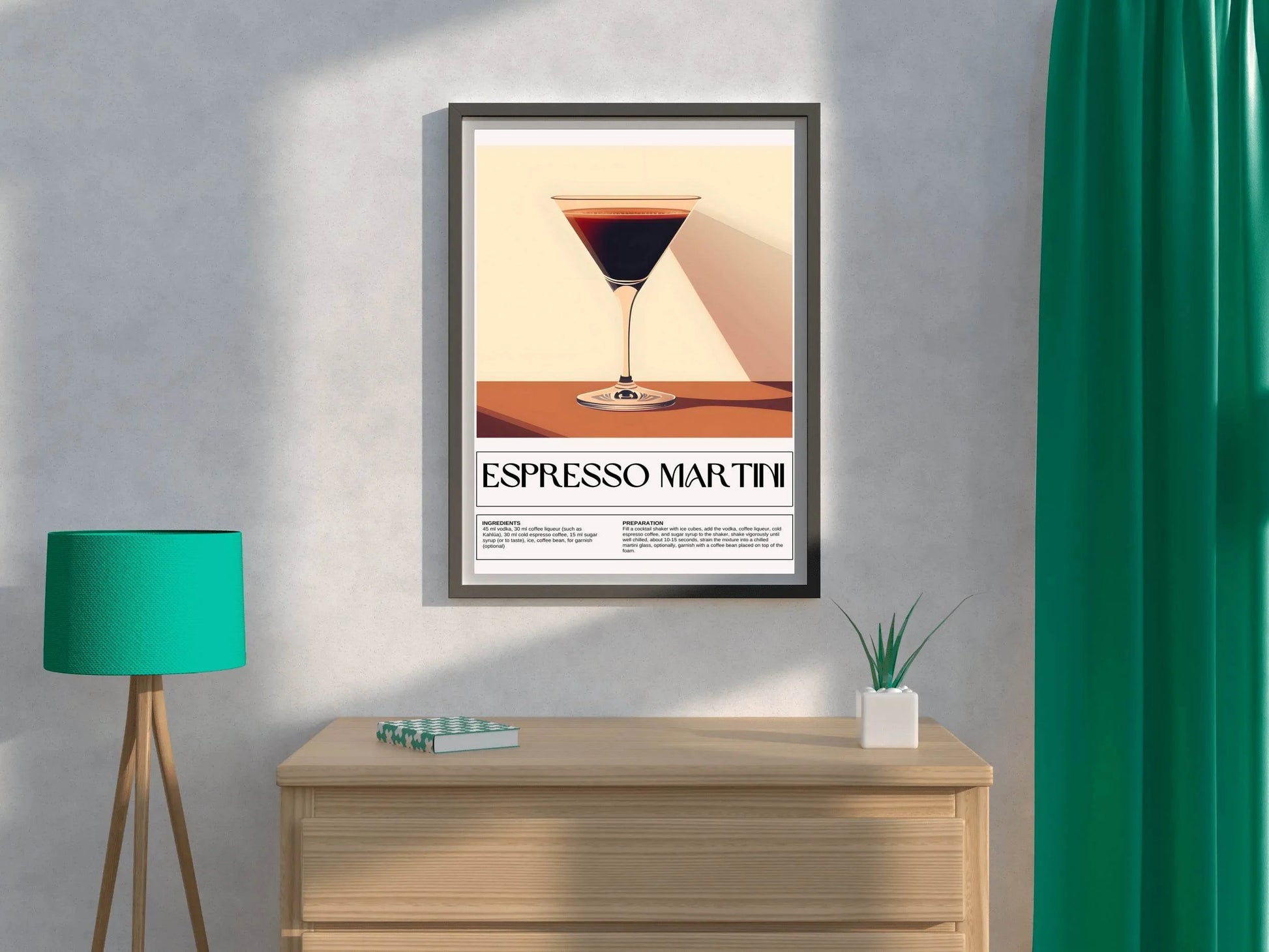 Espresso Martini Wall Art - beink online art store