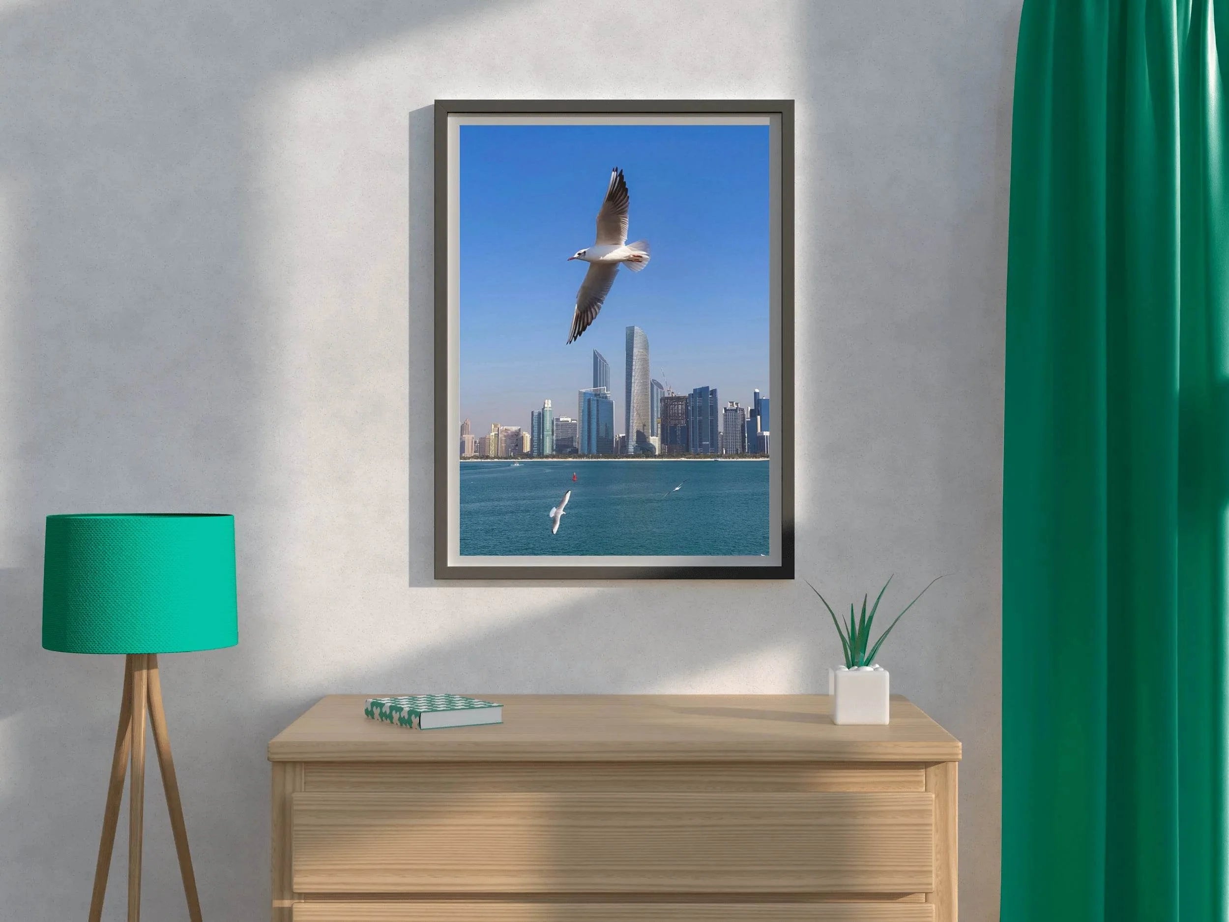 The Oceans of UAE Wall Art - beink online art store