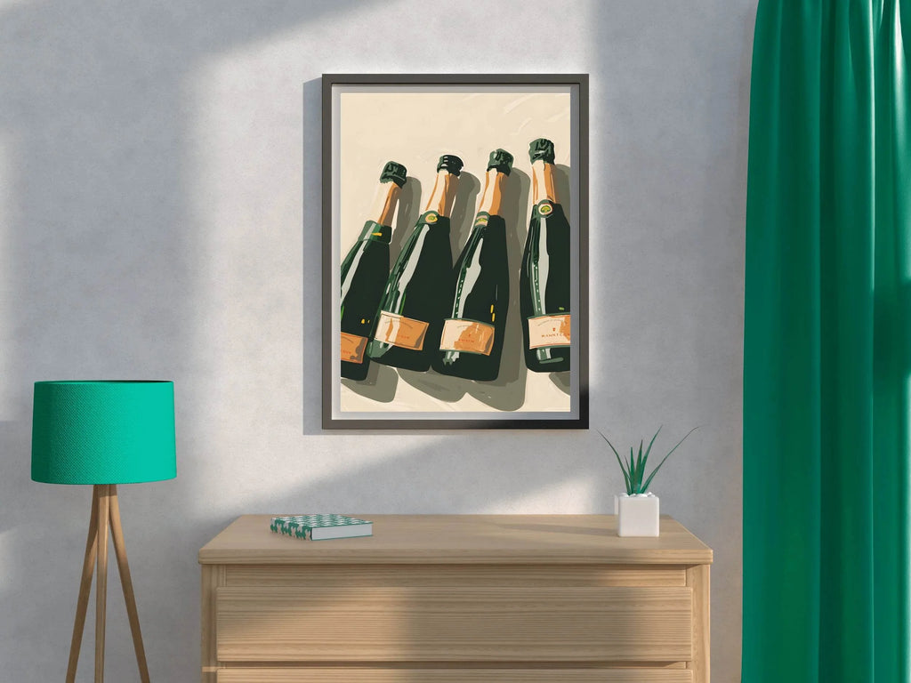Vip Champagne Wall Art - beink online art store