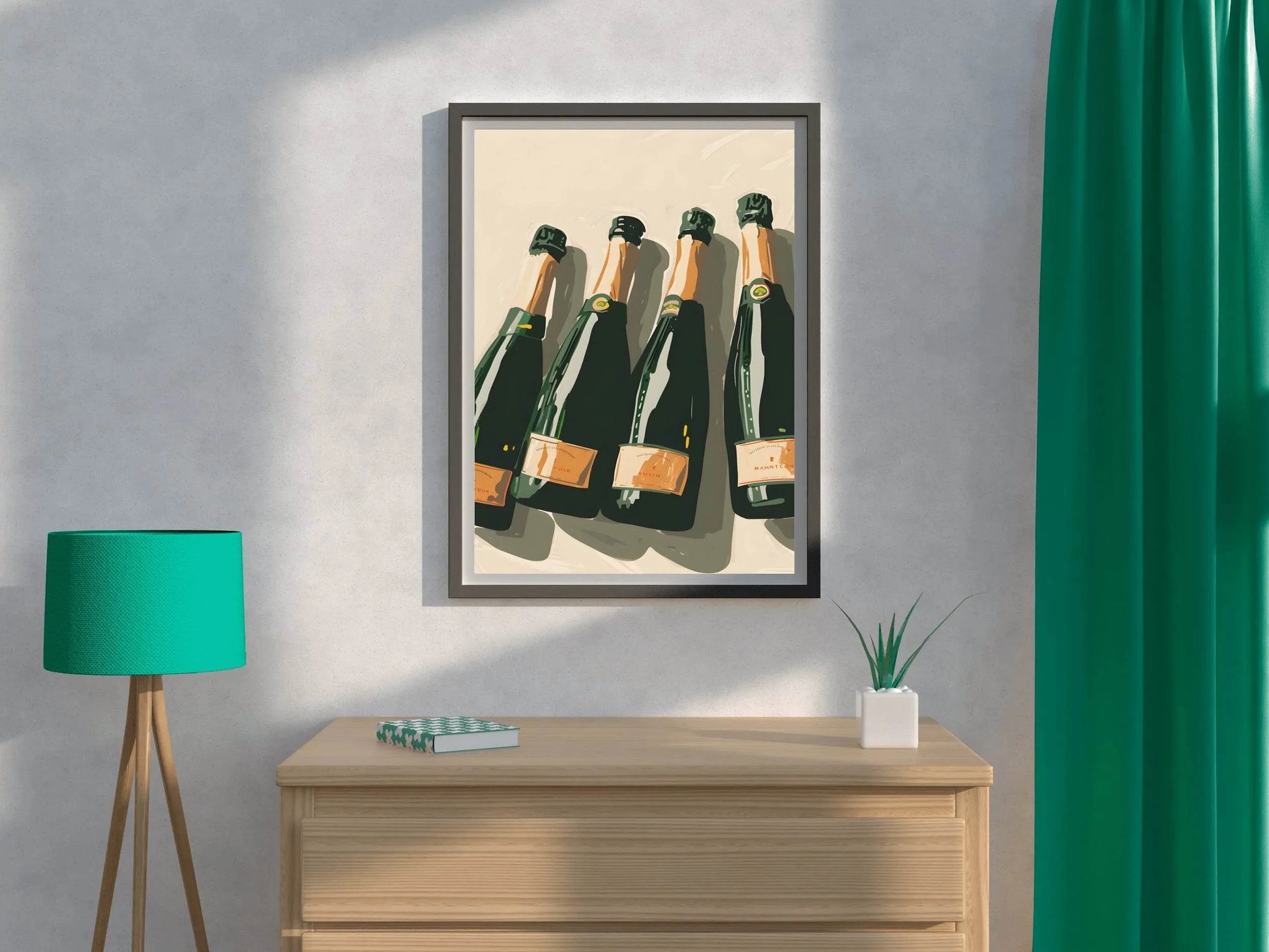 Vip Champagne Wall Art - beink online art store