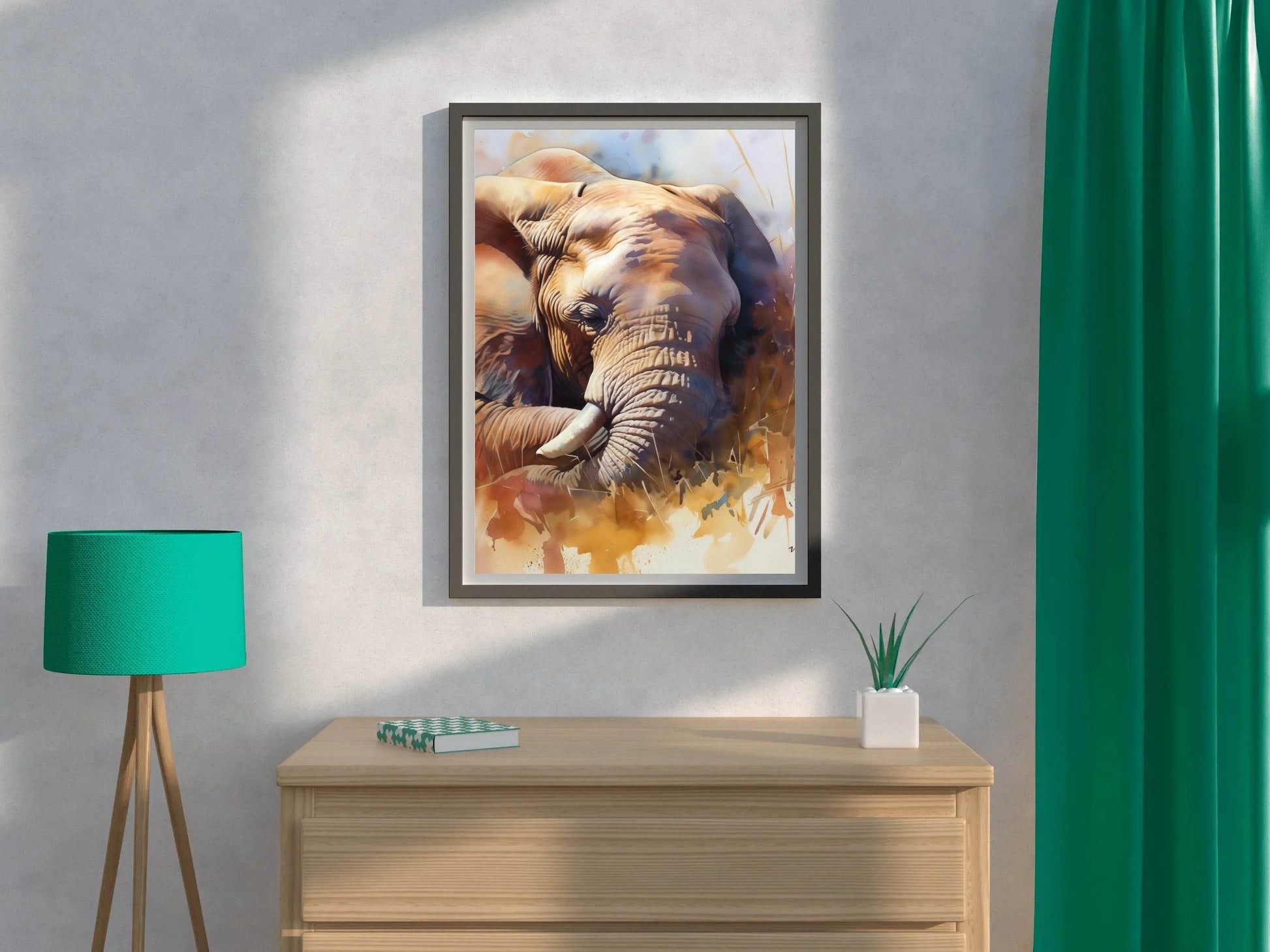 Elephant Animal Wall Art - beink online art store