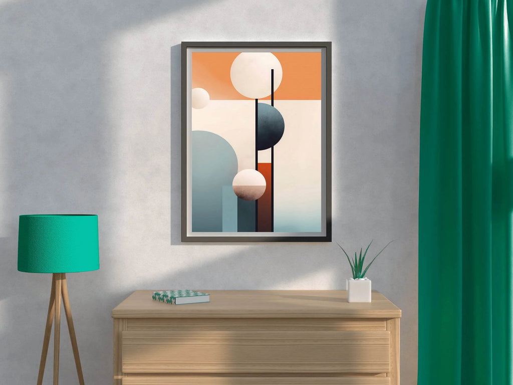 Geometric Abstract Wall Art - beink online art store