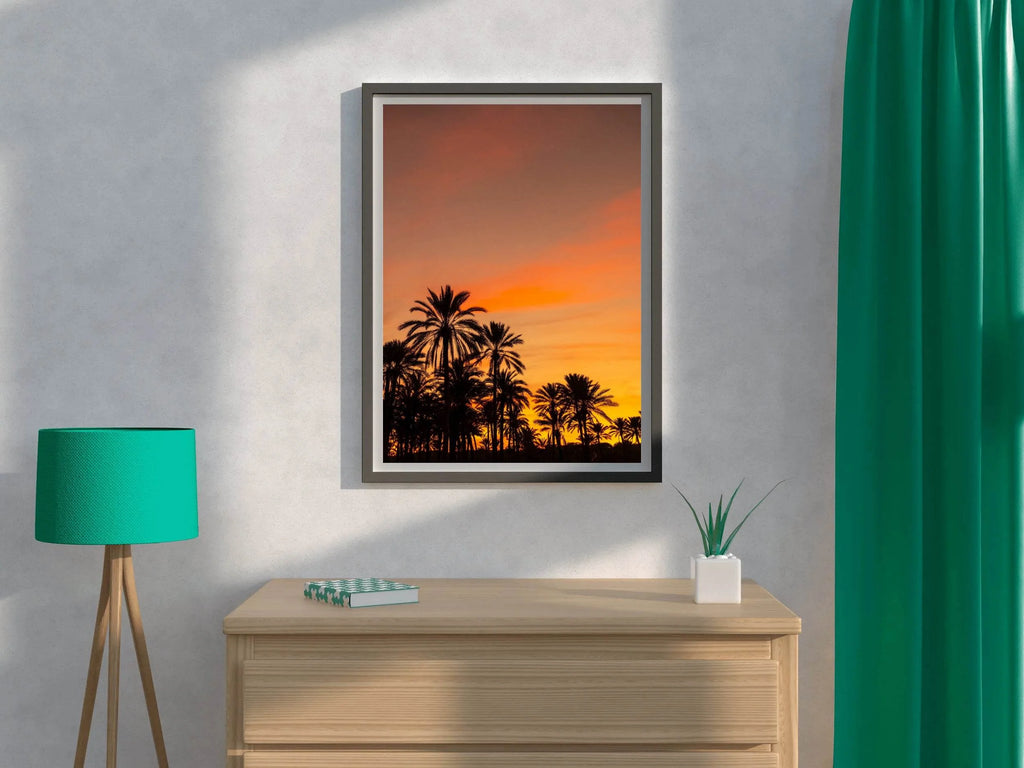 A Golden Sunset Wall Art - beink online art store