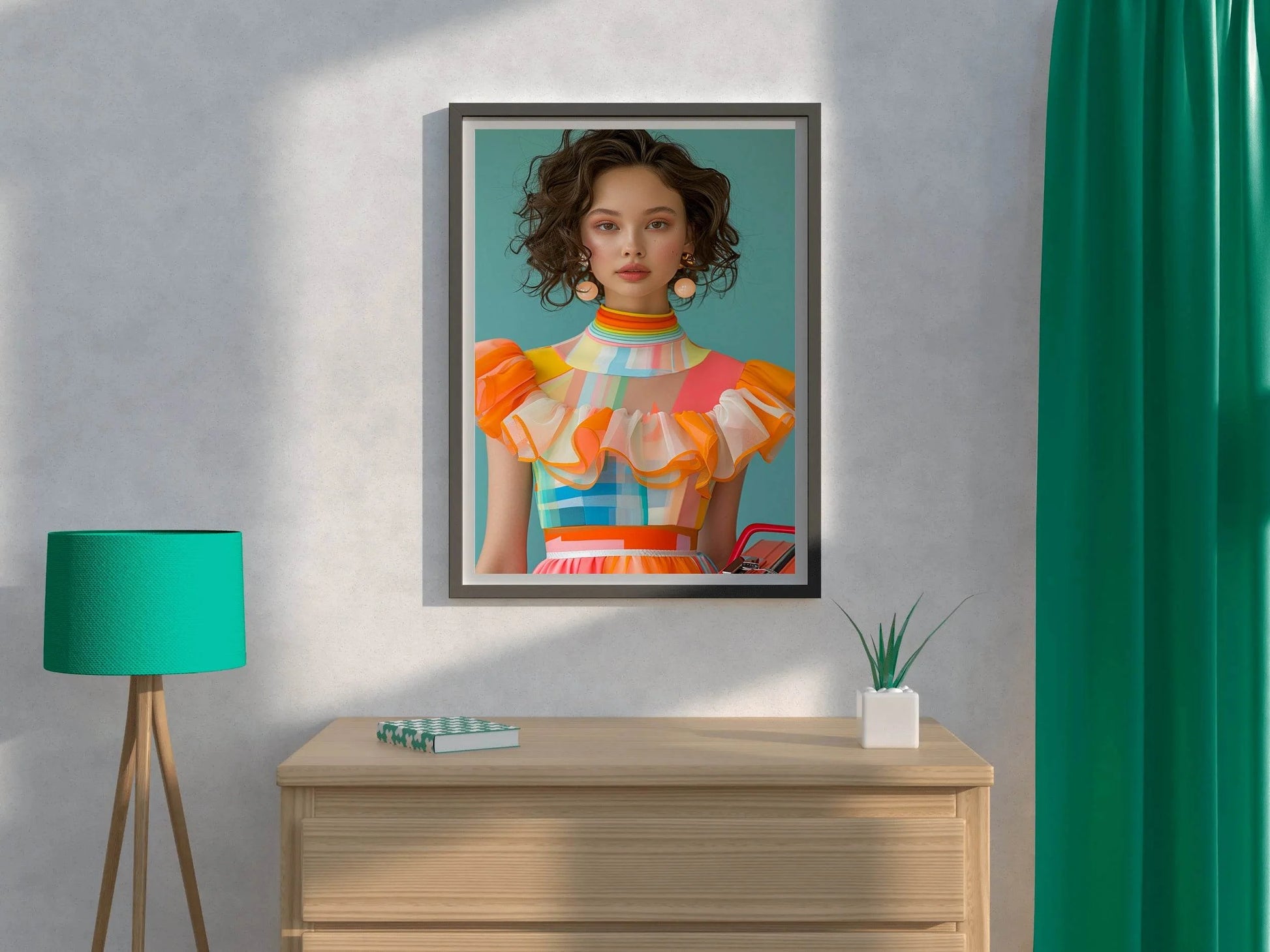 Colorful Women's Cotton T-Shirt - beink online art store