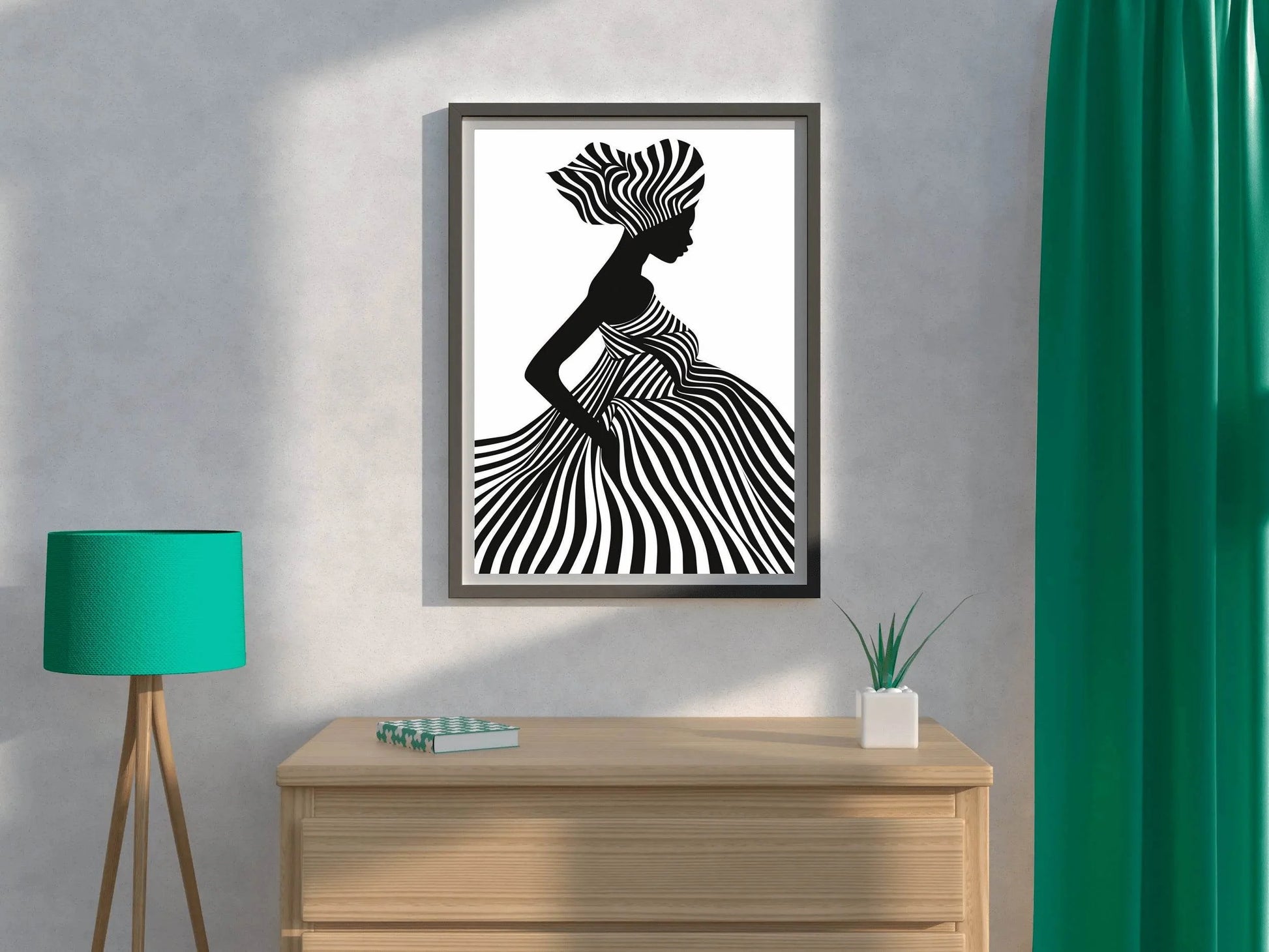 Black Love Wall Art - beink online art store