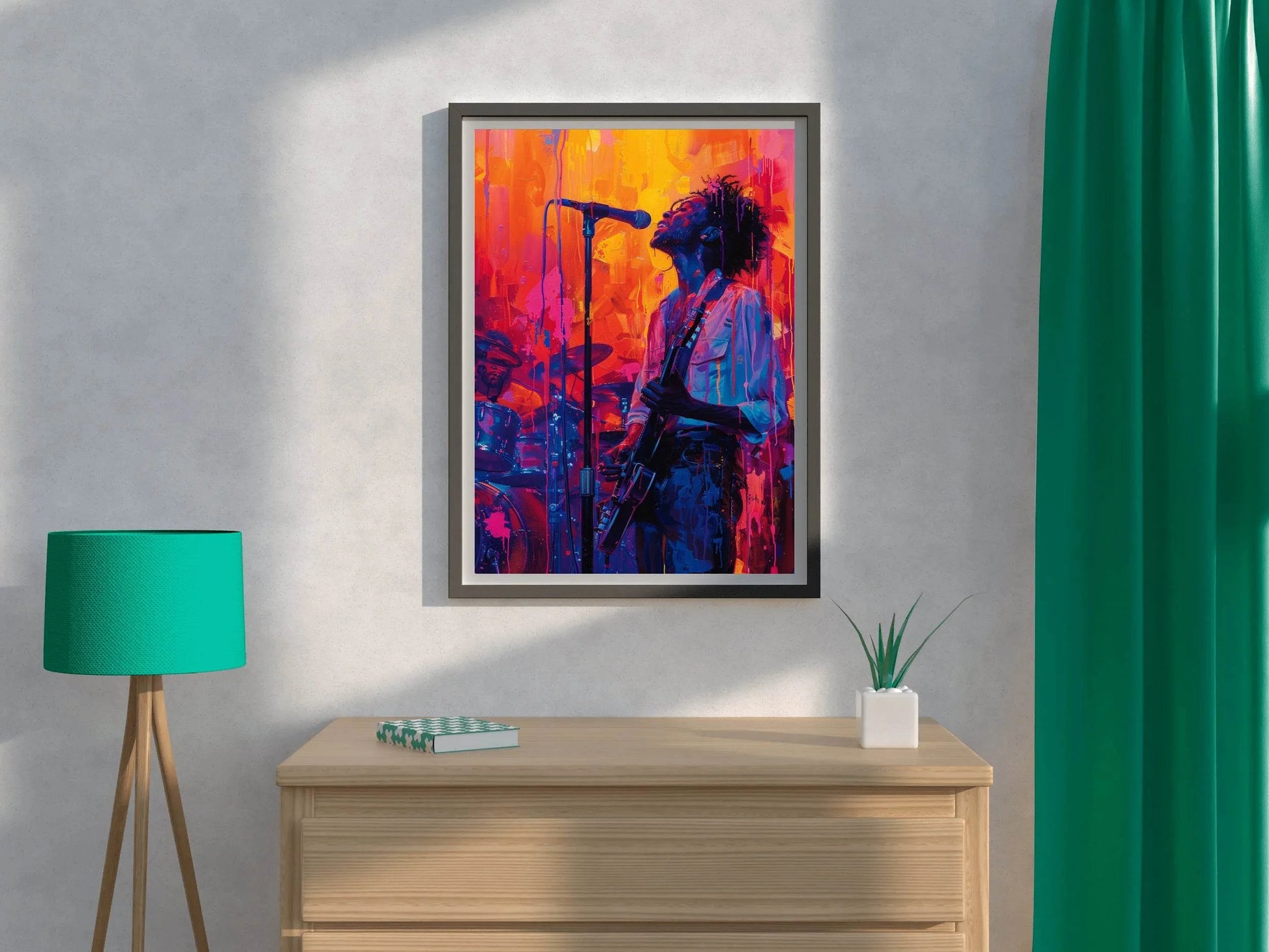 Concert Singer Wall Art - beink online art store
