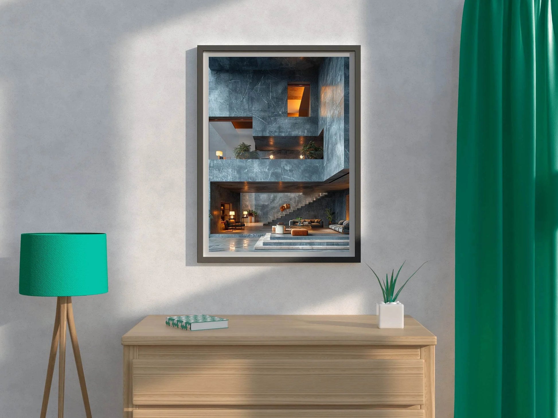 Internal Granite Facade Wall Art - beink online art store