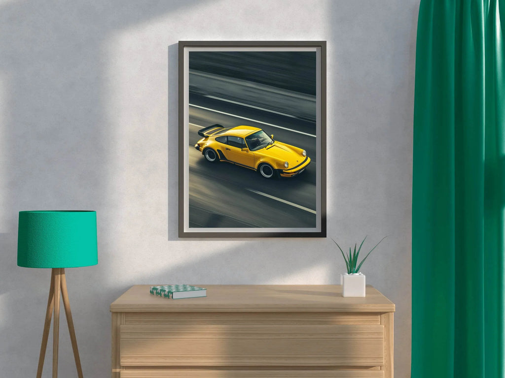 Porsche 930 Turbo Wall Art - beink online art store