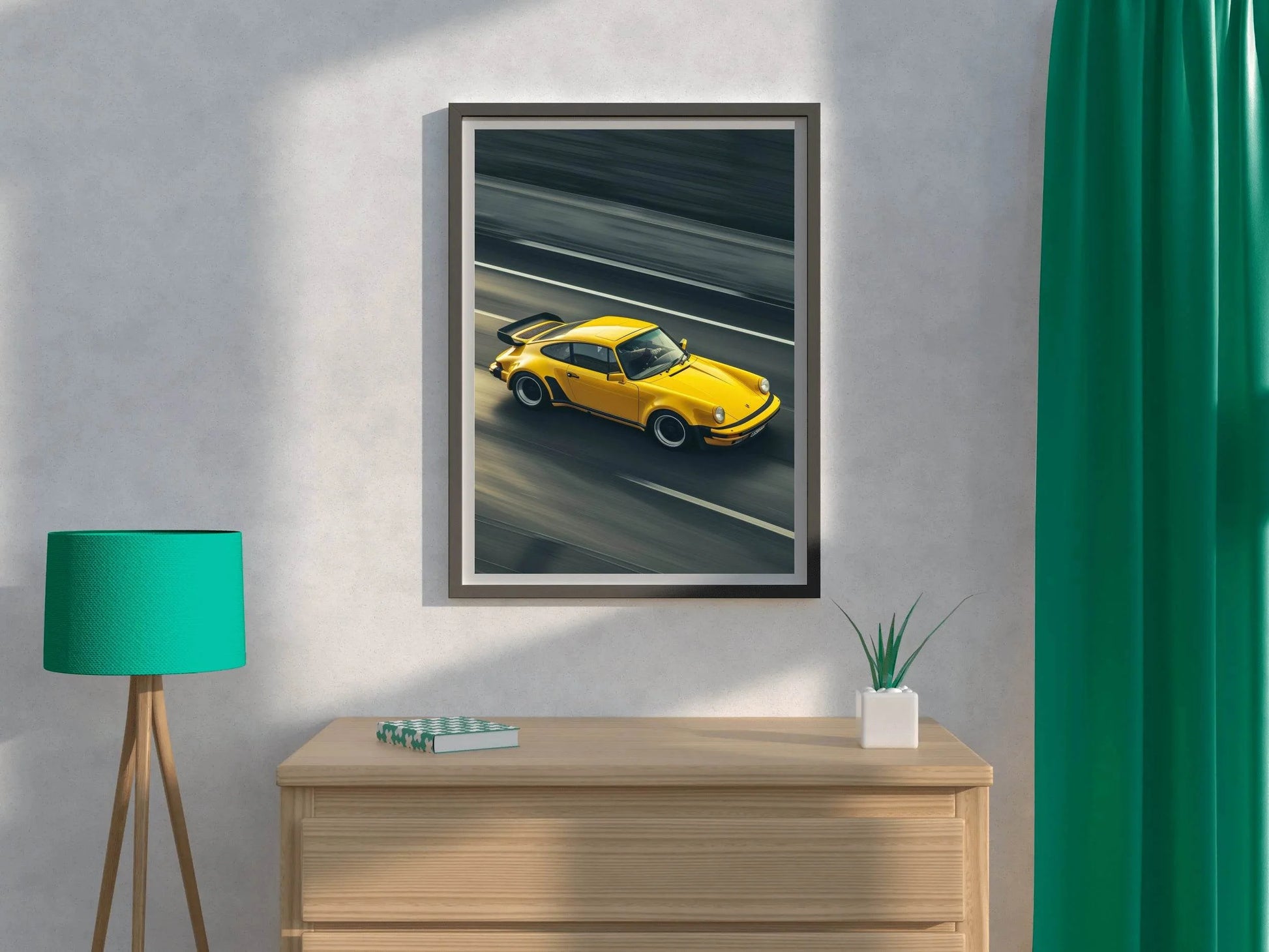 Porsche 930 Turbo Wall Art - beink online art store