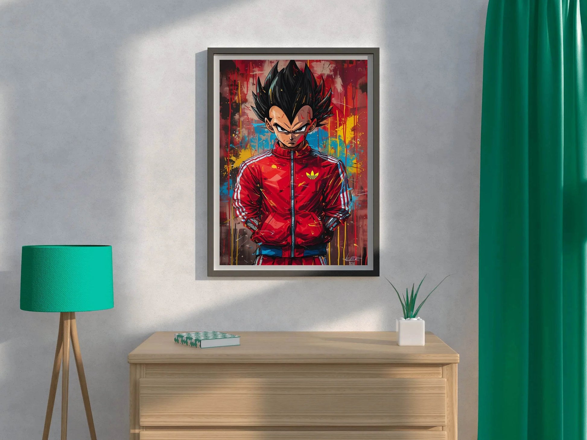 Anime Goku Wall Art - beink online art store