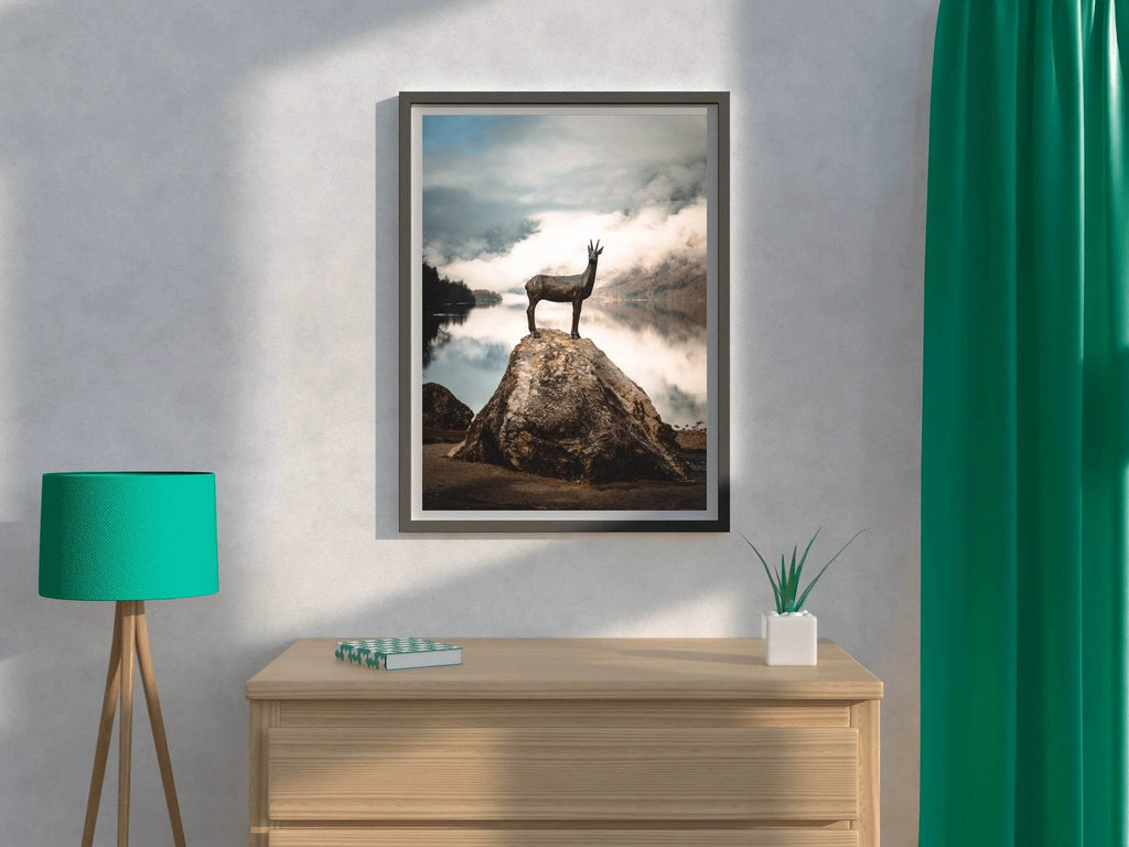 Highland Deer Animal Wall Art - beink online art store