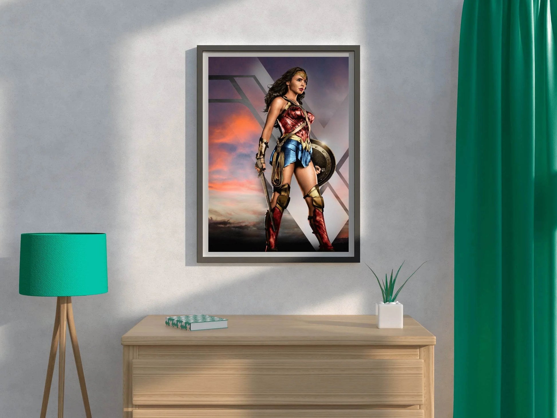 Wonder Women Justice League Wall Art - beink online art store