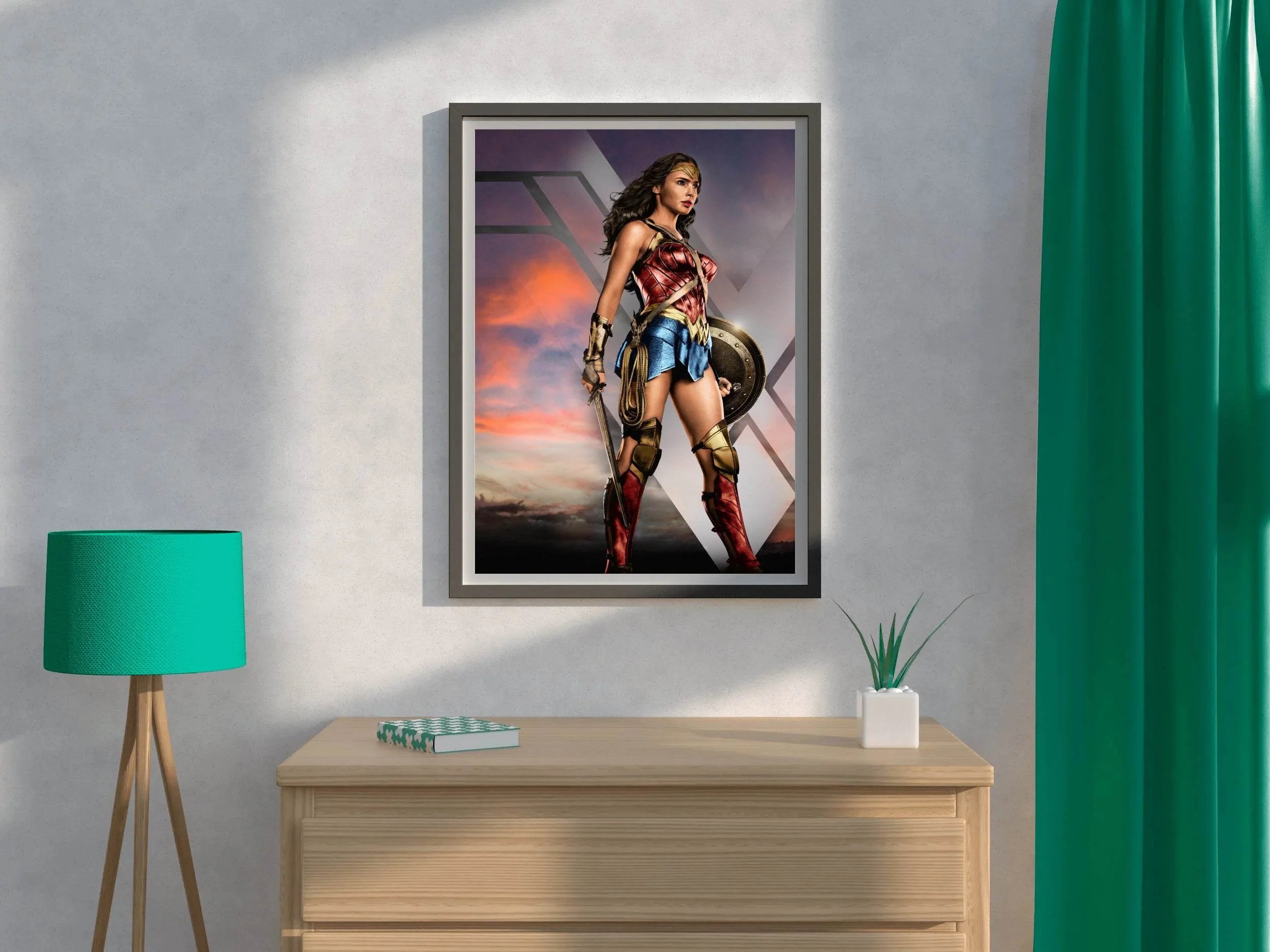 Wonder Women Justice League Wall Art - beink online art store
