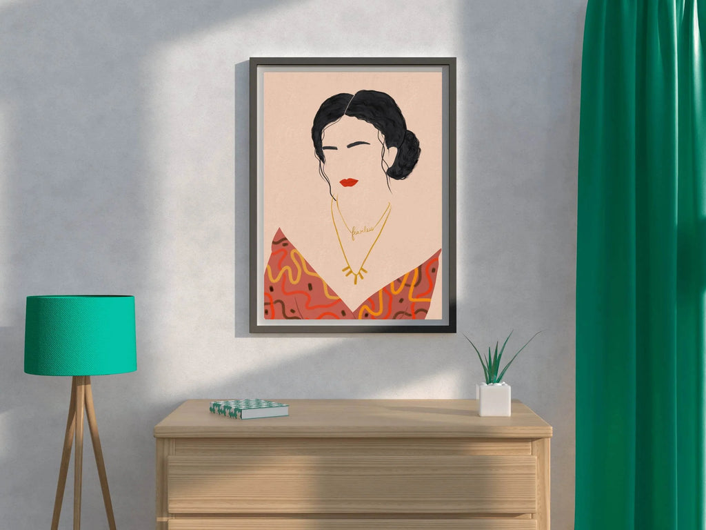 Painting A Woman Without A Face Wall Art - beink online art store