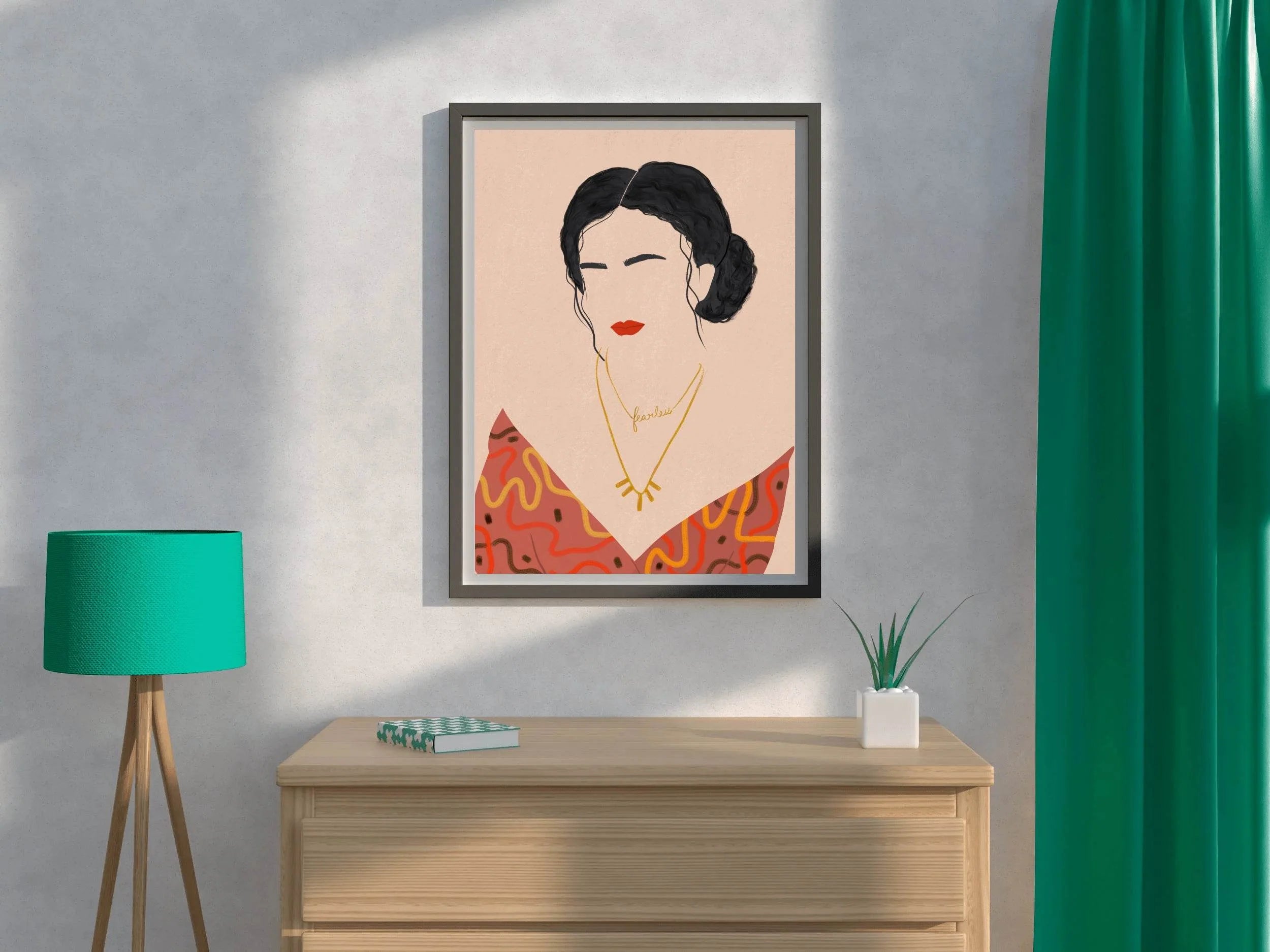 Painting A Woman Without A Face Wall Art - beink online art store