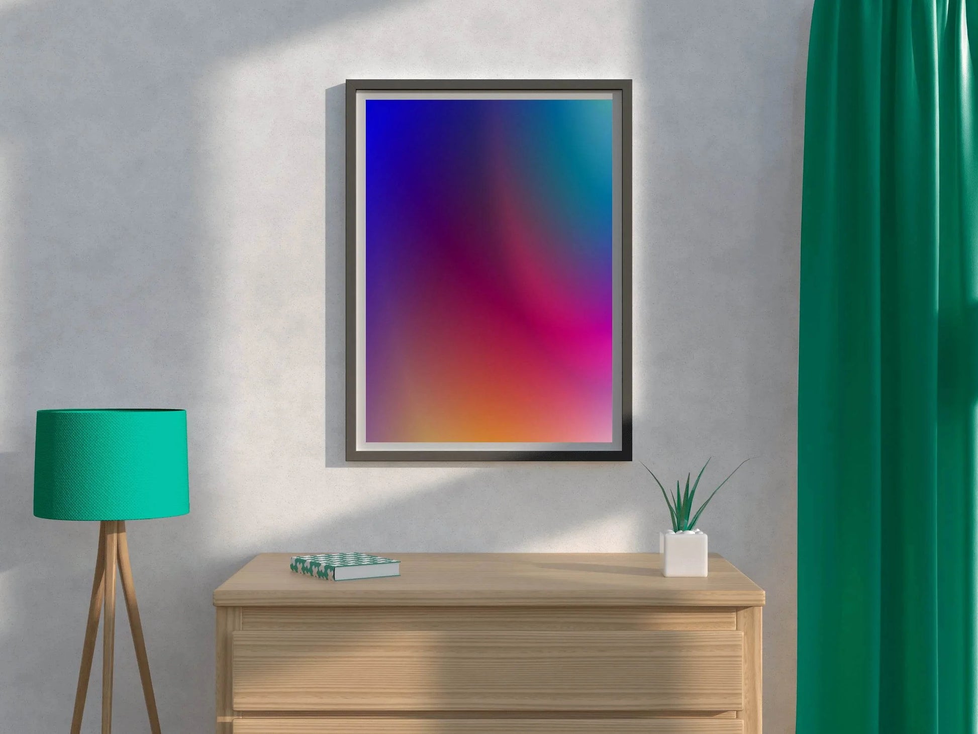 Multicolor Background Abstract Wall Art - beink online art store
