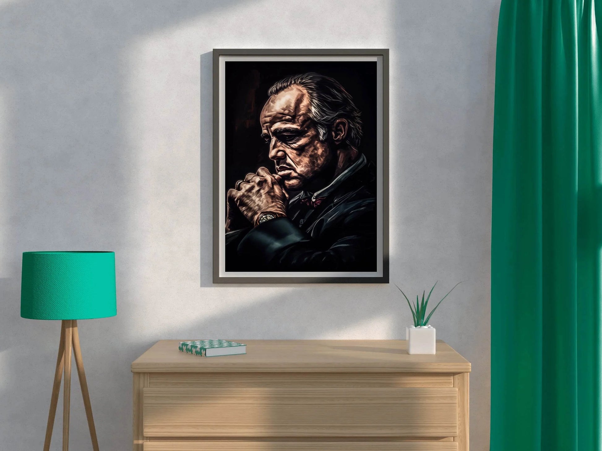 The Godfather - Don Vito Corleone Wall Art - beink online art store