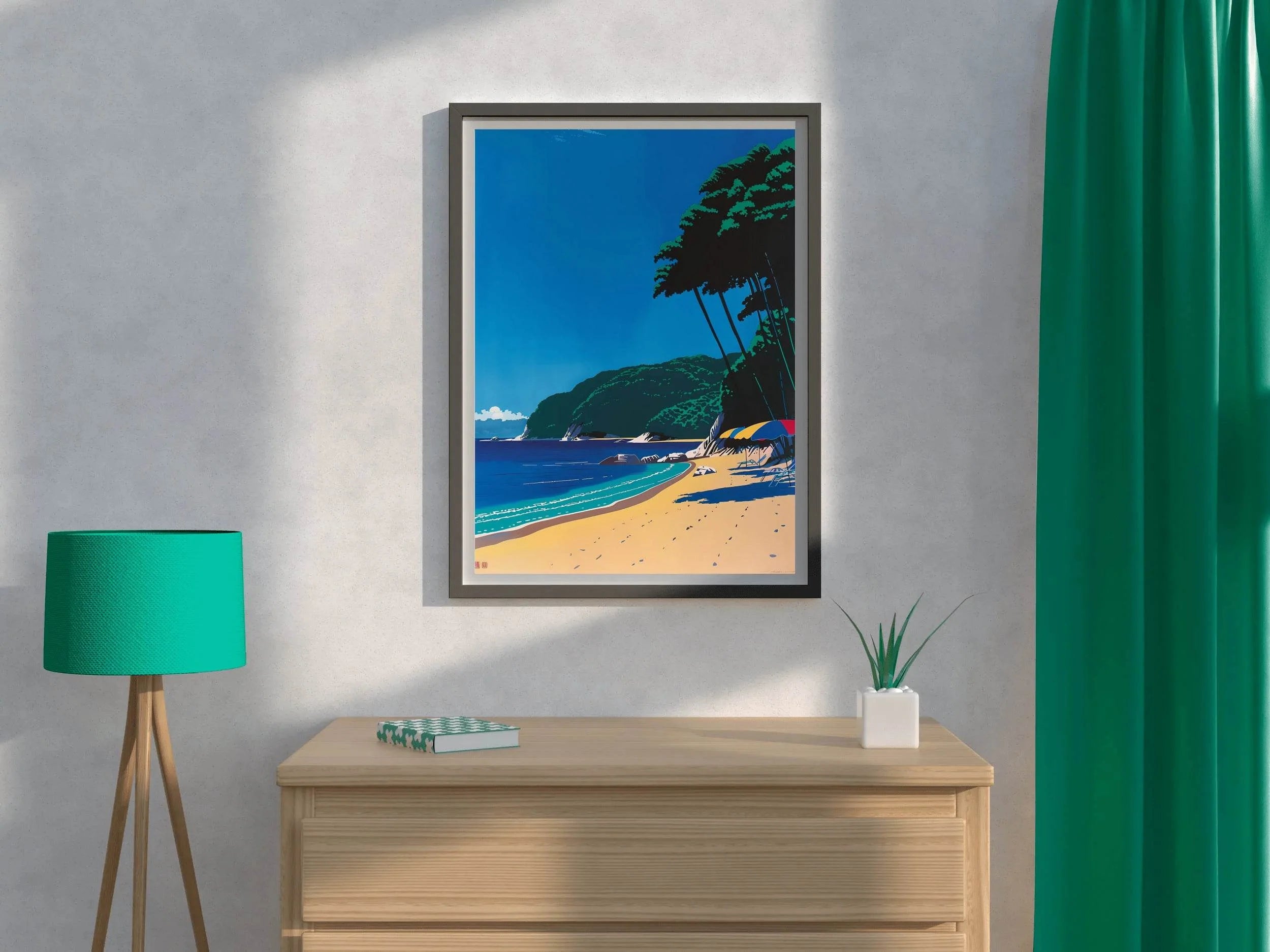 Coastal Bliss Modern Wall Art - beink online art store