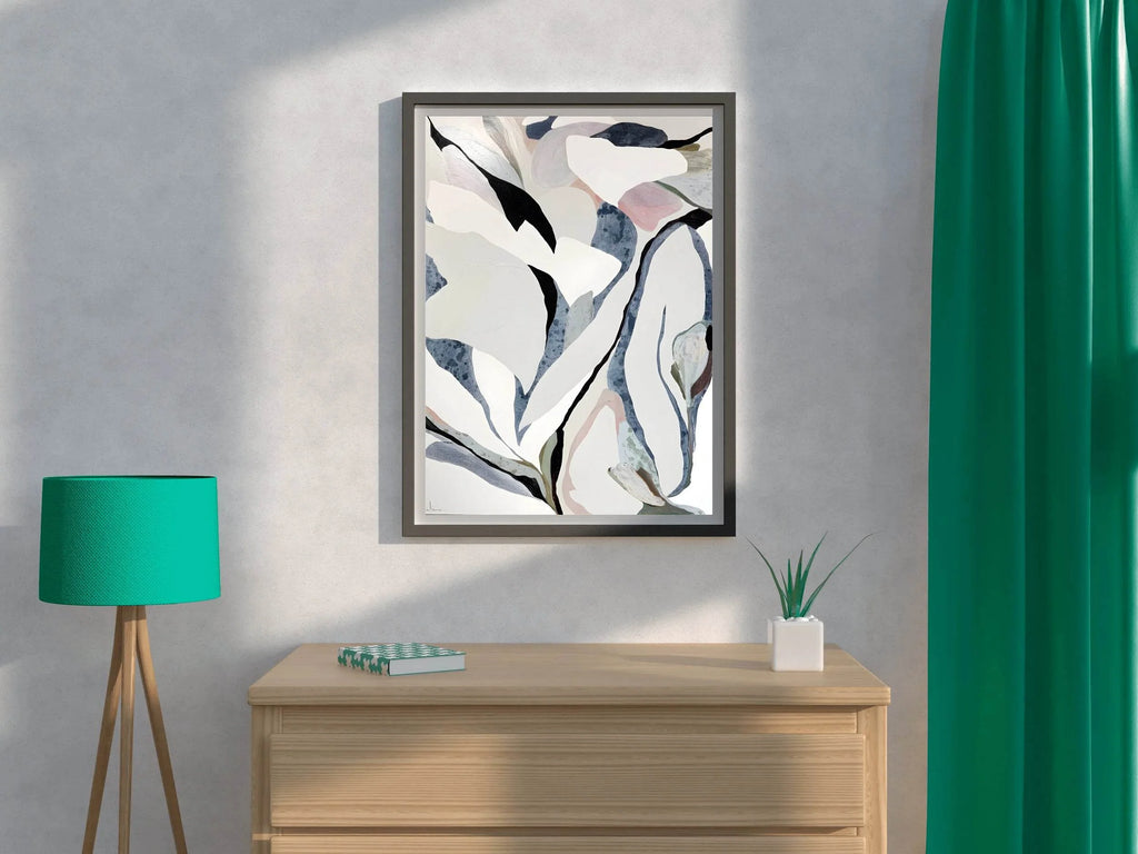 Serene Serenity- Floating Organic Shapes Wall Art - beink online art store