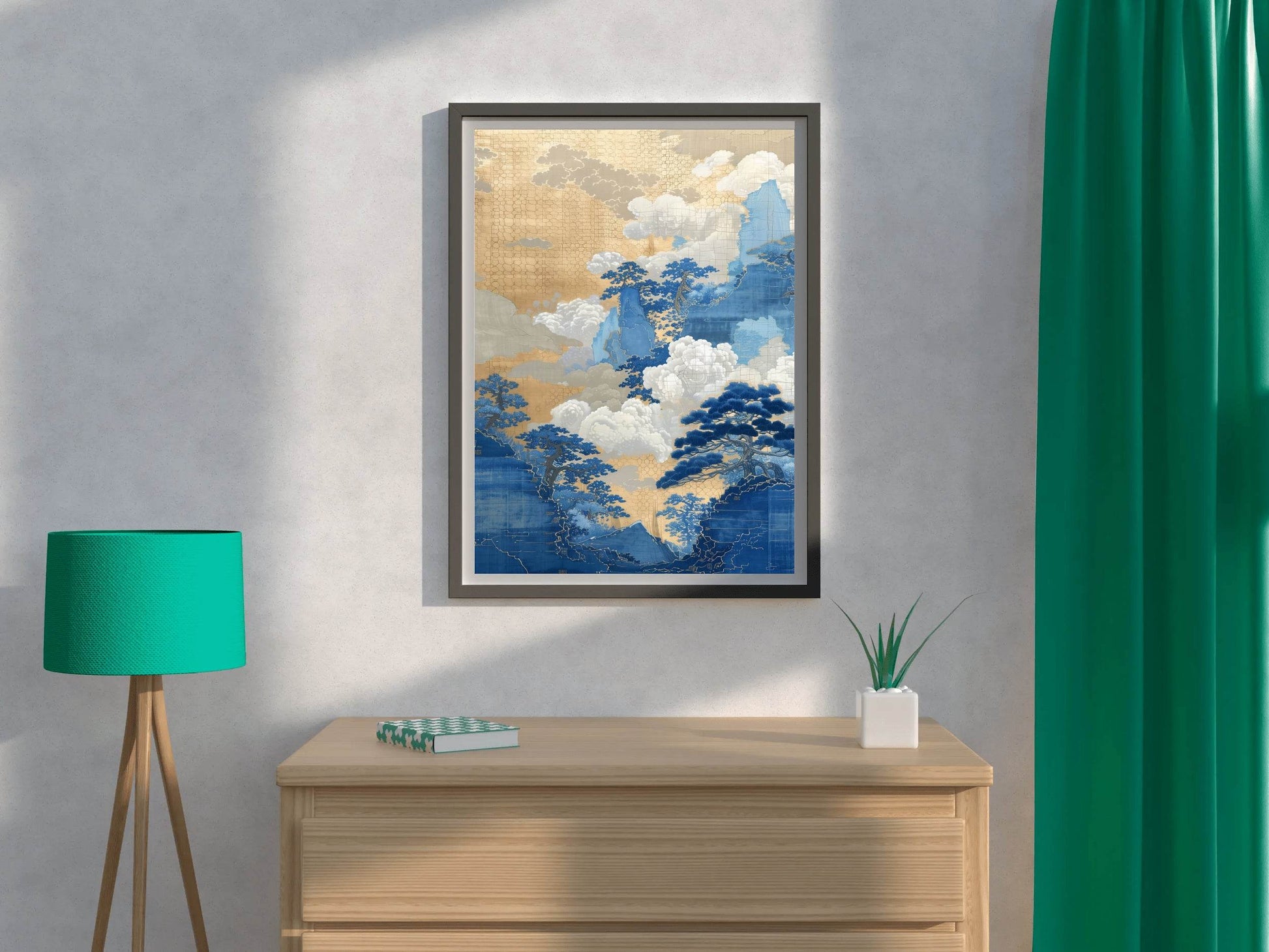 Bonsai Trees Painting Wall Art - beink online art store